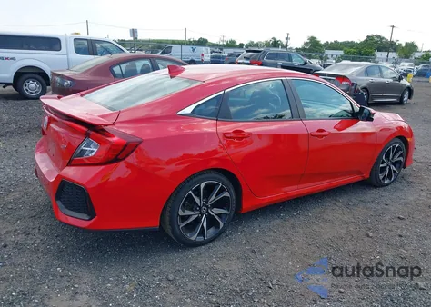 2019 Honda Civic Si из США, поврежденный, VIN 2HGFC1E52KH704115